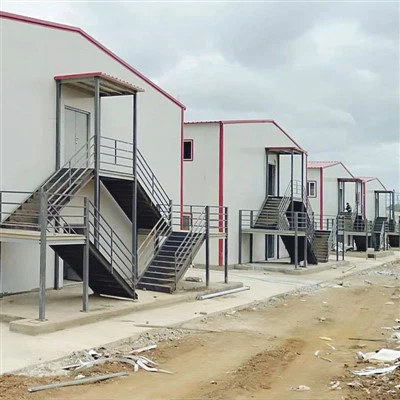 Casa prefabricada estilo T de acero ligero